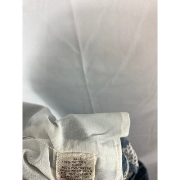 Hem & Thread Striped Chambray Shorts Size small - Picture 6 of 7